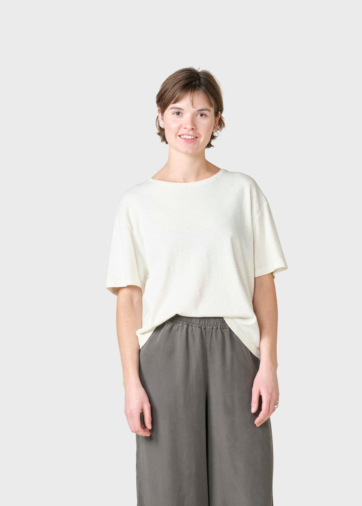 Klitmøller Collective ApS Mila tee T-Shirts Cream