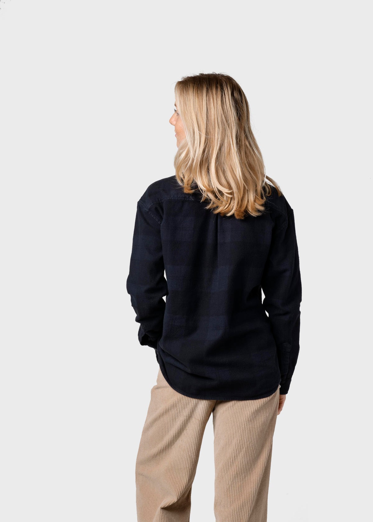 Klitmøller Collective ApS Mynthe checked shirt Shirts Navy/black
