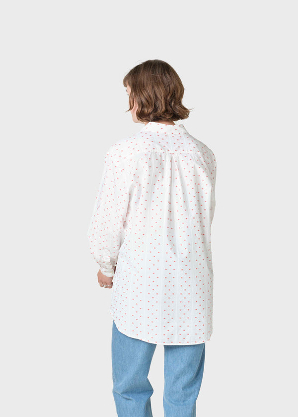 Klitmøller Collective ApS Nancy shirt Shirts White/red