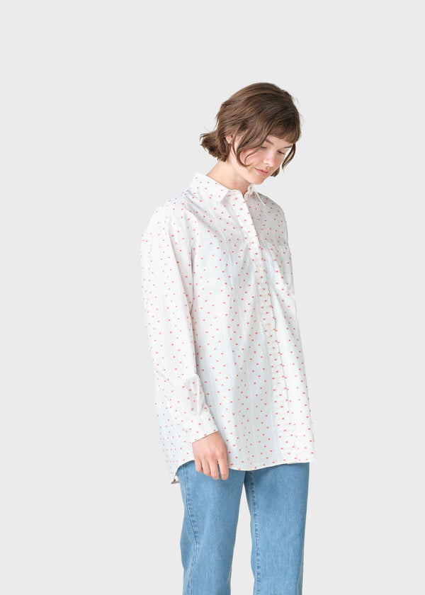 Klitmøller Collective ApS Nancy shirt Shirts White/red