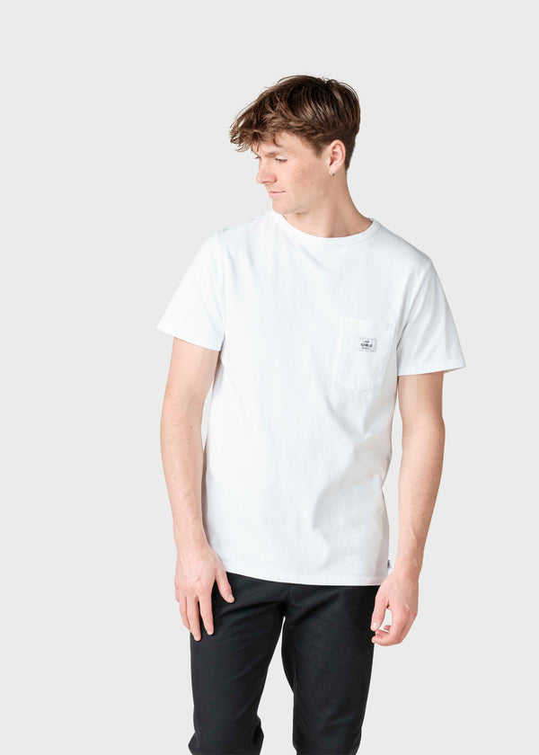 Klitmøller Collective ApS Nick tee  T-Shirts White