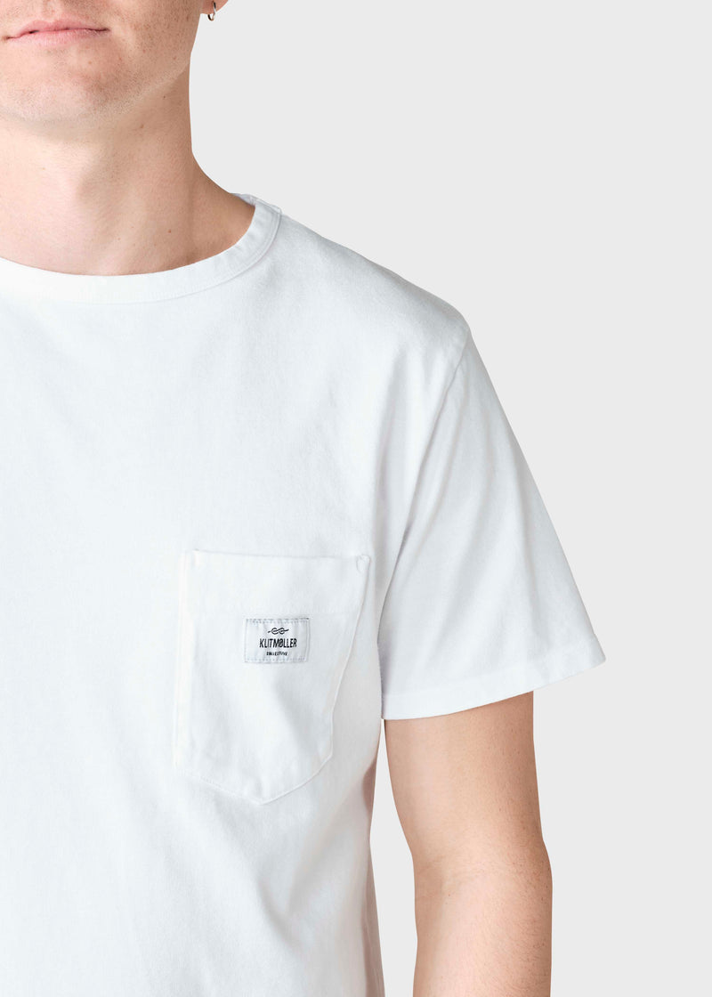 Klitmøller Collective ApS Nick tee  T-Shirts White