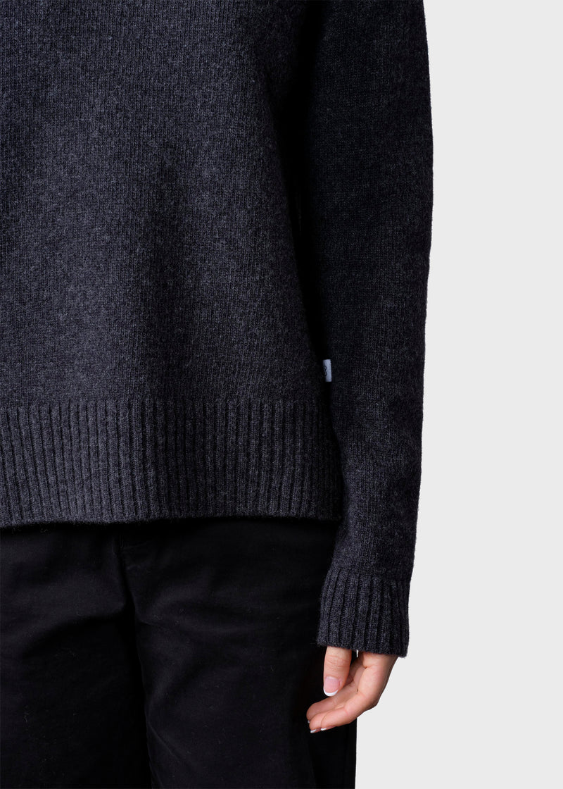 Klitmøller Collective ApS Nina knit Knitted sweaters Anthracite