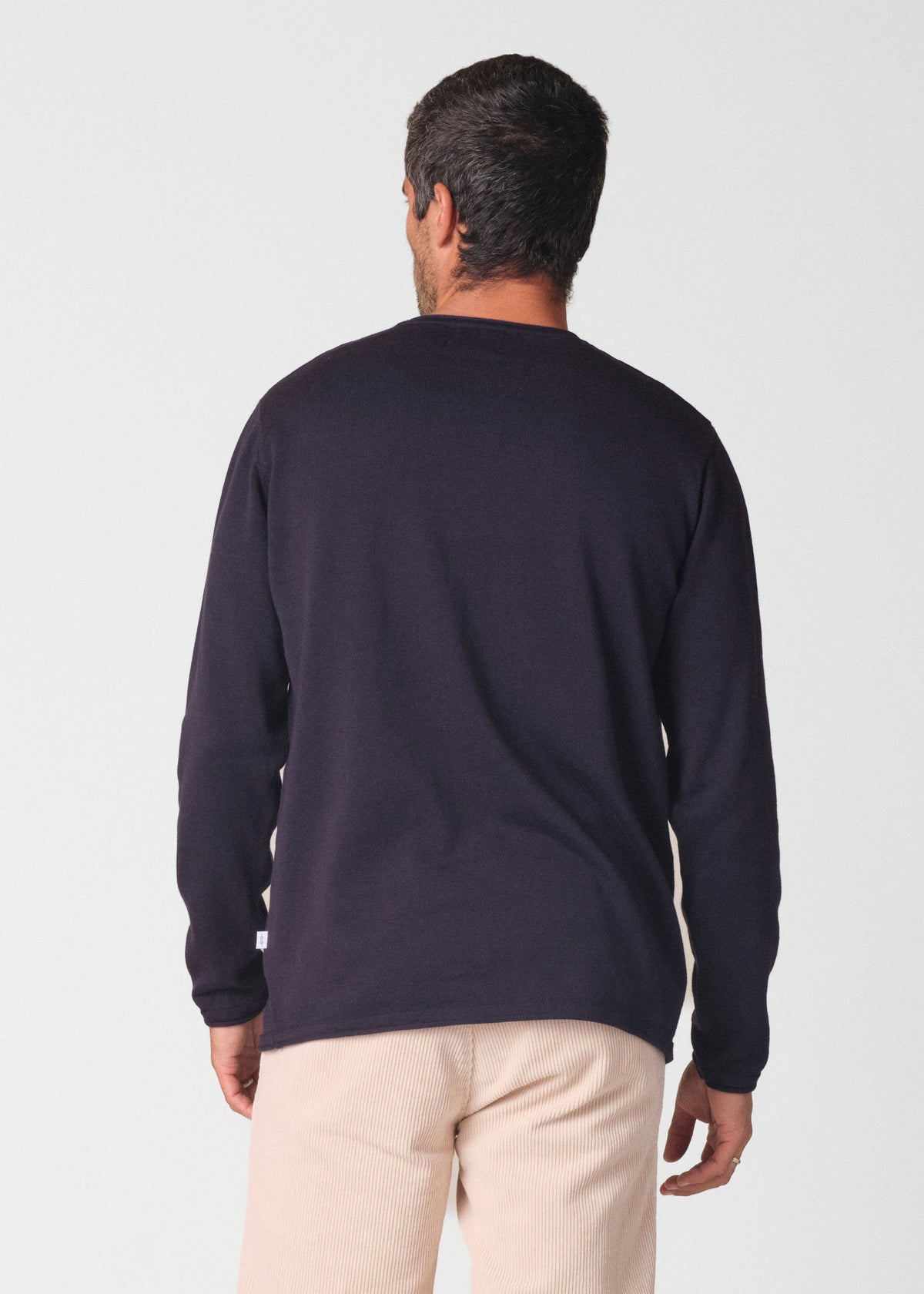 Klitmøller Collective ApS Noah knit Knitted sweaters Navy