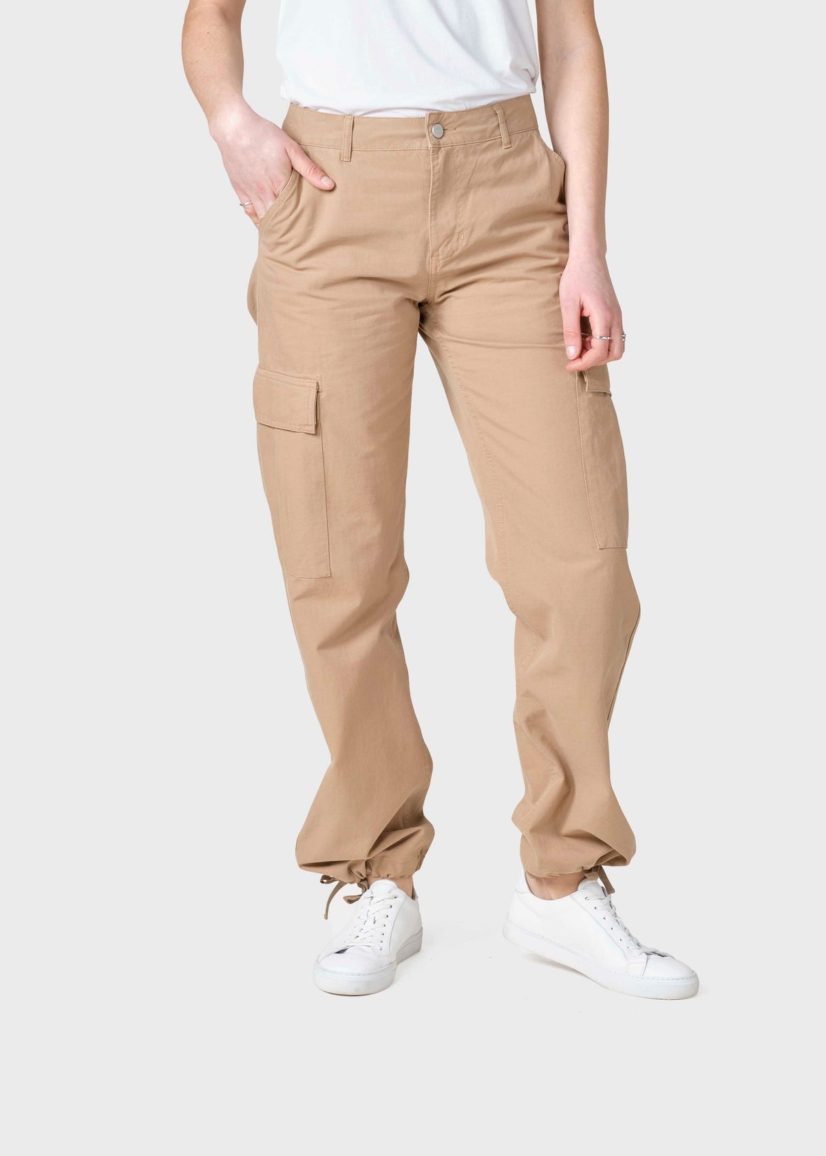 Klitmøller Collective ApS Oda Cargopants Pants Sand