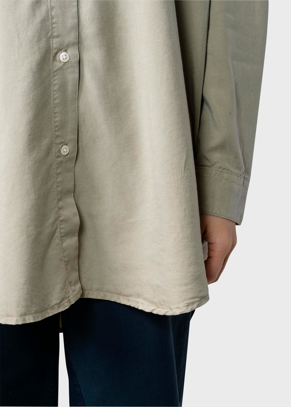 Klitmøller Collective ApS Ofelia lyocell shirt Shirts Sand