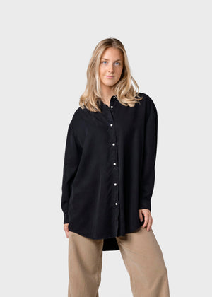 Klitmøller Collective ApS Ofelia lyocell shirt  Shirts Black