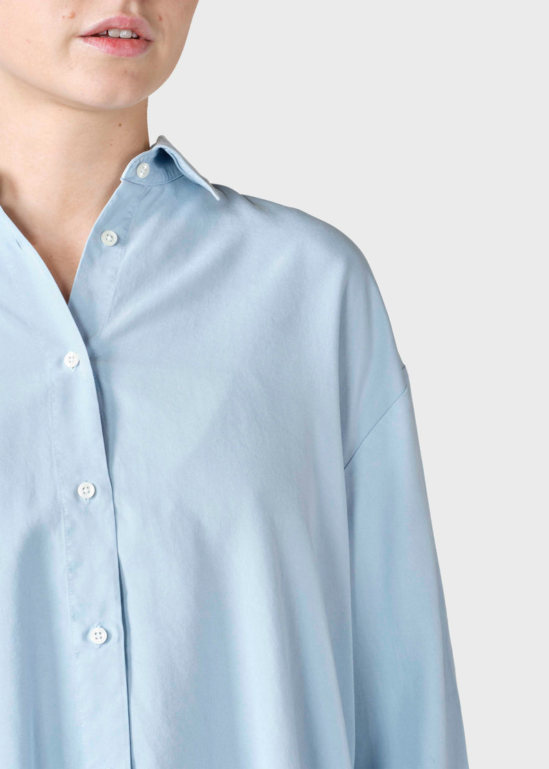 Klitmøller Collective ApS Ofelia lyocell shirt  Shirts Light blue
