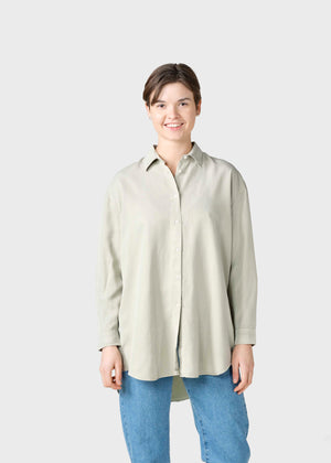 Klitmøller Collective ApS Ofelia lyocell shirt  Shirts Sage