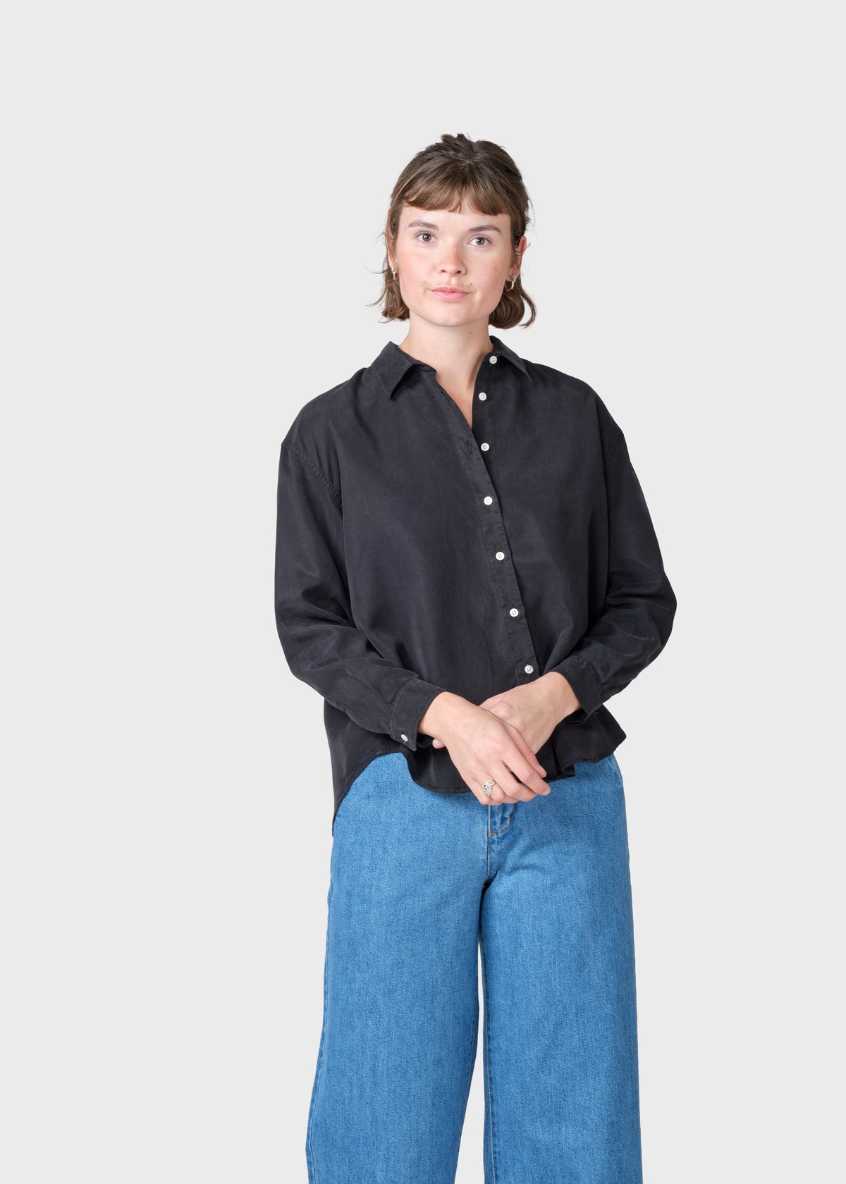 Klitmøller Collective ApS Ofelia short shirt Shirts Black