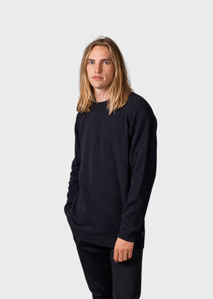 Klitmøller Collective ApS Ole knit Knitted sweaters Black