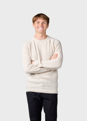 Klitmøller Collective ApS Ole knit Knitted sweaters Pastel sand