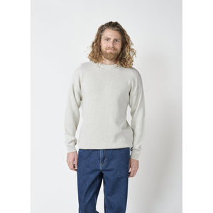 Klitmøller Collective ApS Owen knit  Knitted sweaters Cream melange