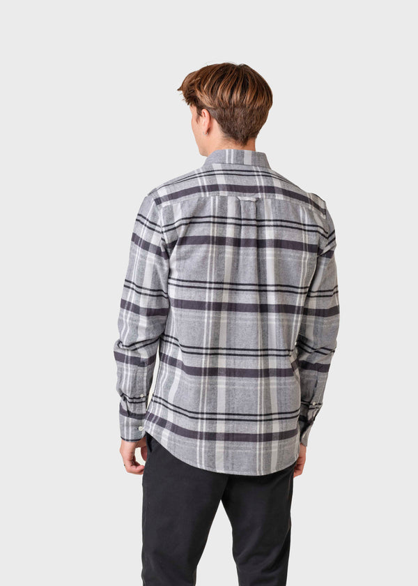 Klitmøller Collective ApS Pedro shirt Shirts Grey tones