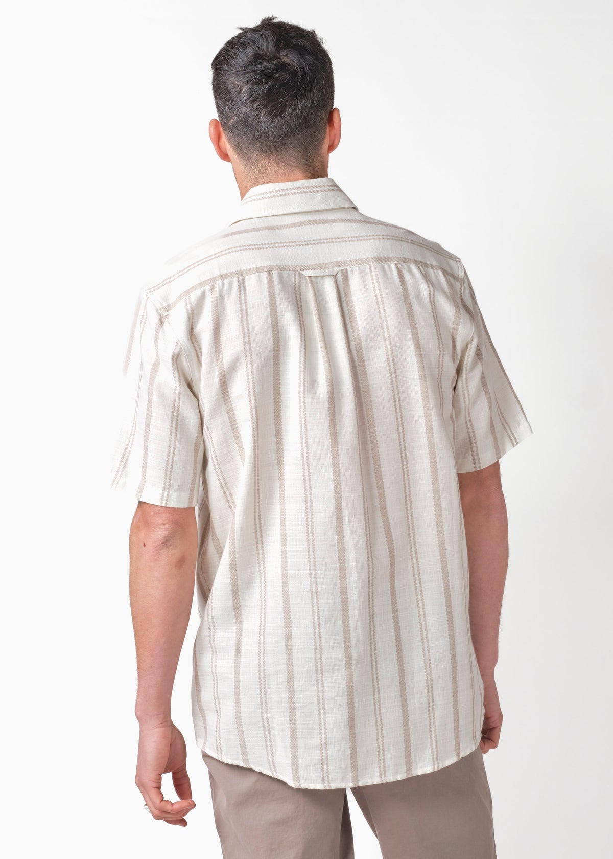 Klitmøller Collective ApS Per S/S shirt Shirts White/sand