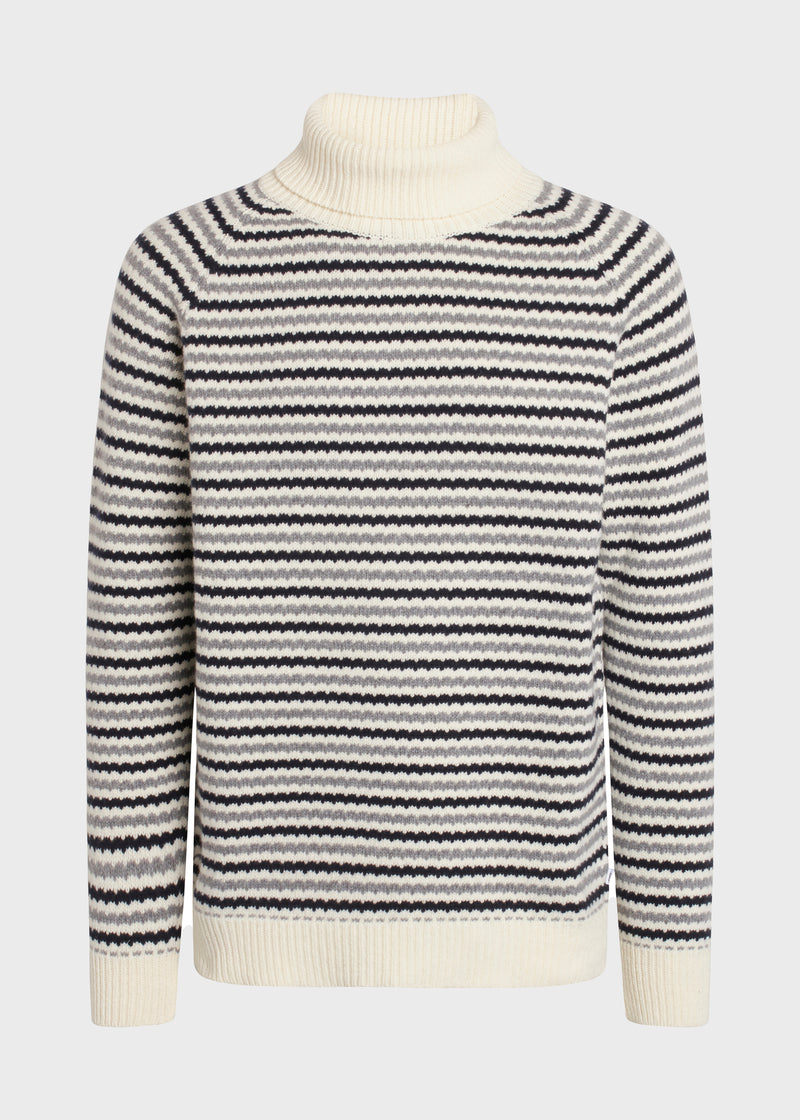 Klitmøller Collective ApS Peter knit Knitted sweaters Cream base