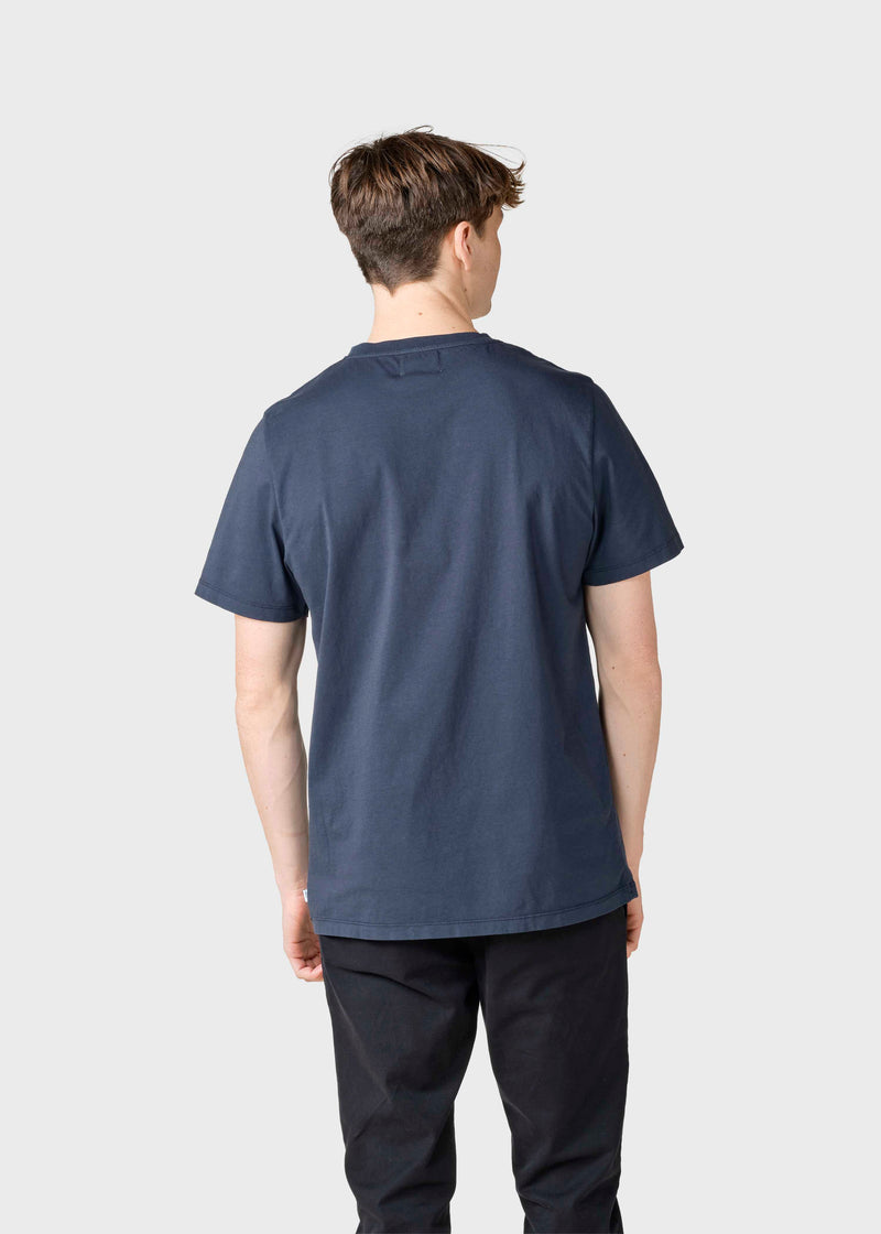 Klitmøller Collective ApS Puzzle tee  T-Shirts Navy