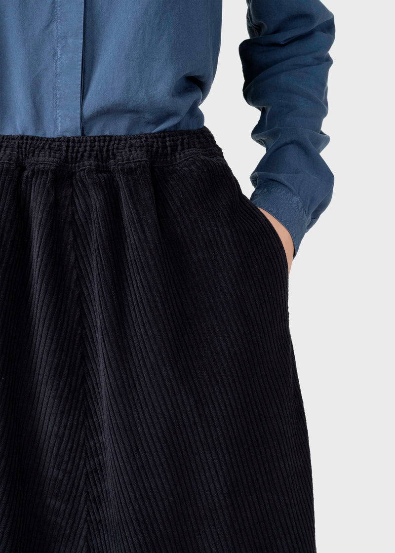 Klitmøller Collective ApS Ramona cord skirt  Skirts Black