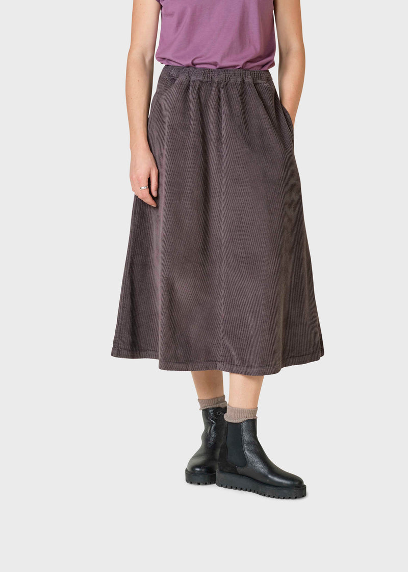 Klitmøller Collective ApS Ramona cord skirt  Skirts Earth