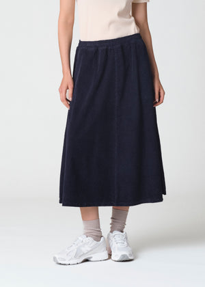 Klitmøller Collective ApS Ramona cord skirt  Skirts Navy