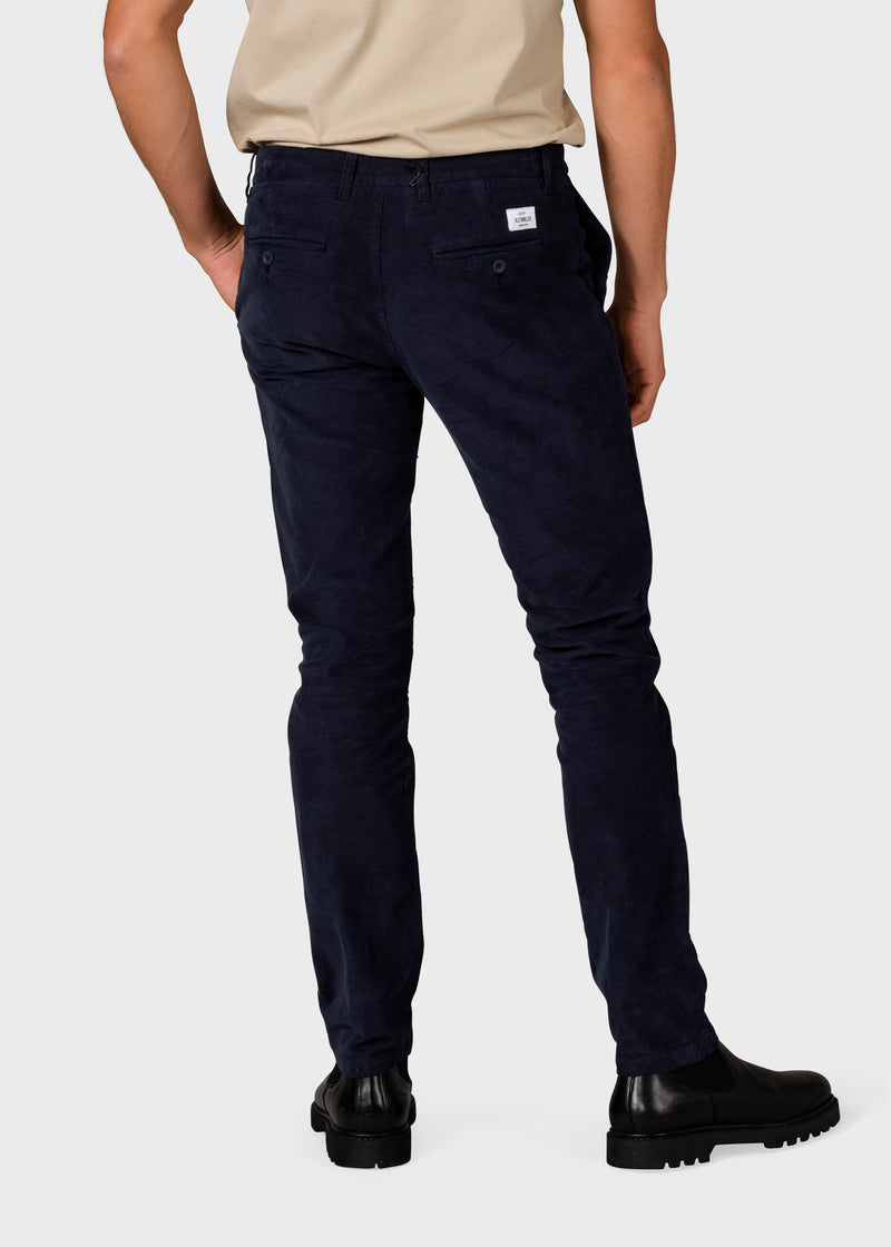Klitmøller Collective ApS Ras corduroy chinos Pants Navy