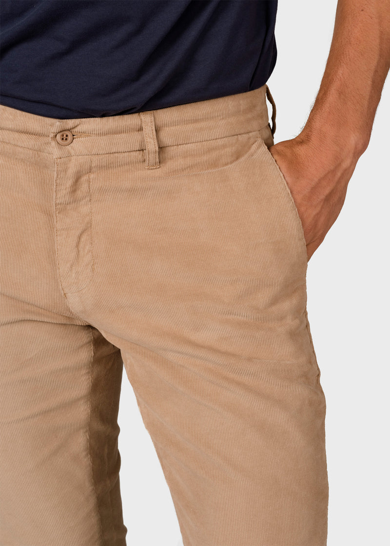 Klitmøller Collective ApS Ras corduroy chinos Pants Sand