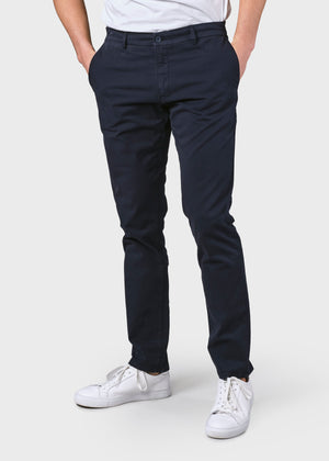 Klitmøller Collective ApS Ras twill chino Pants Navy