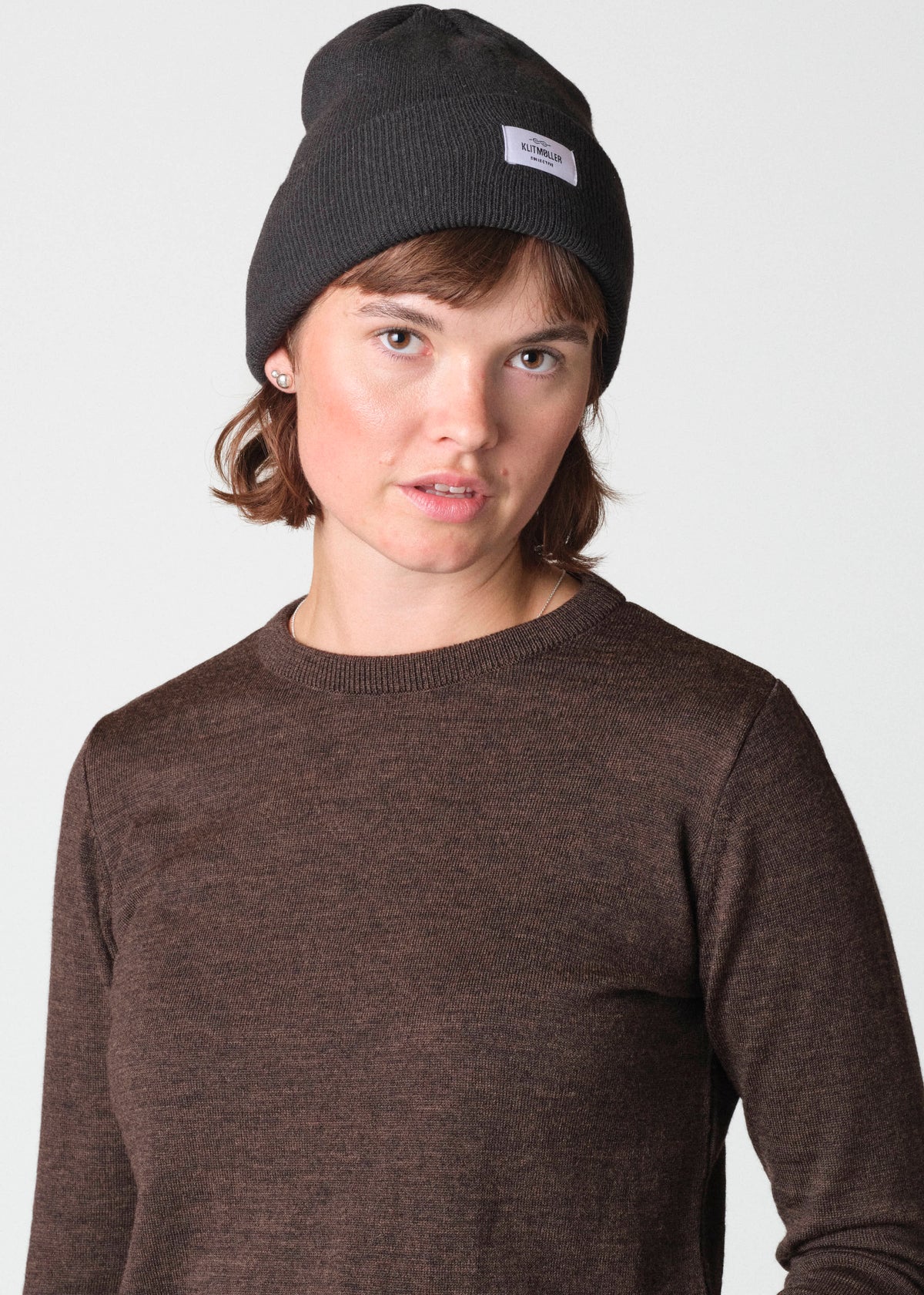 Klitmøller Collective ApS Rib beanie Beanies Olive