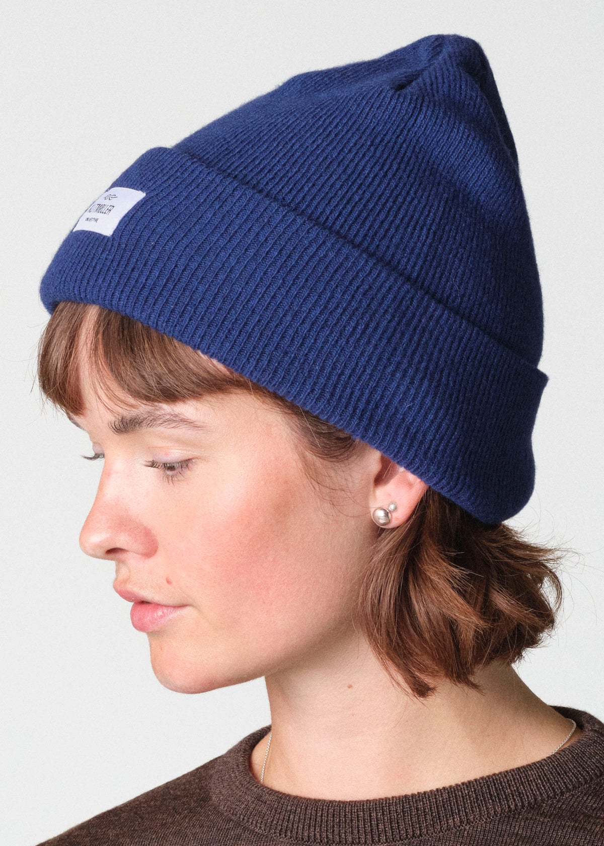 Klitmøller Collective ApS Rib beanie Beanies Surf blue