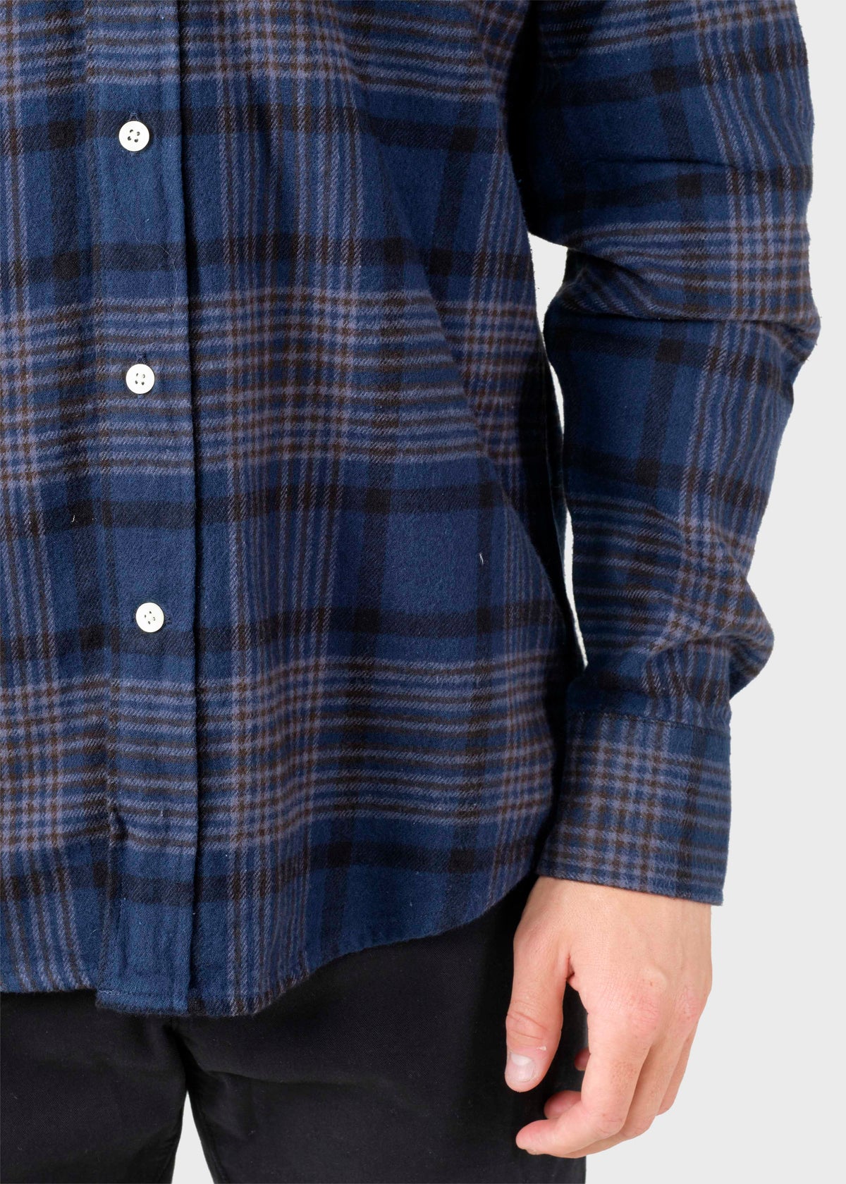 Klitmøller Collective ApS Rocco shirt  Shirts Navy check