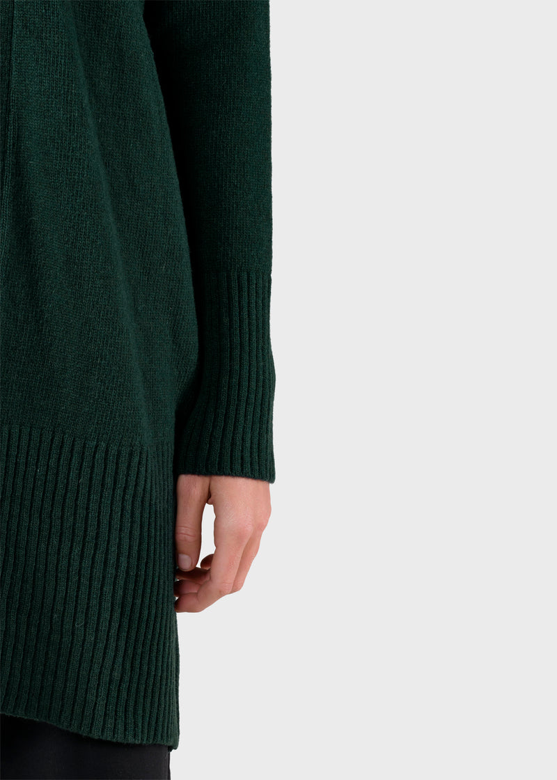 Klitmøller Collective ApS Rosemarie knit cardigan Knitted sweaters Moss Green