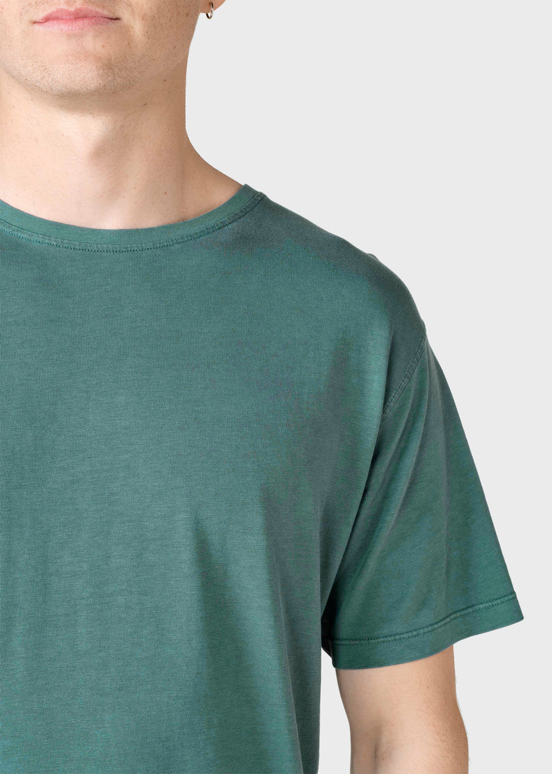 Klitmøller Collective ApS Rufus tee  T-Shirts Moss Green