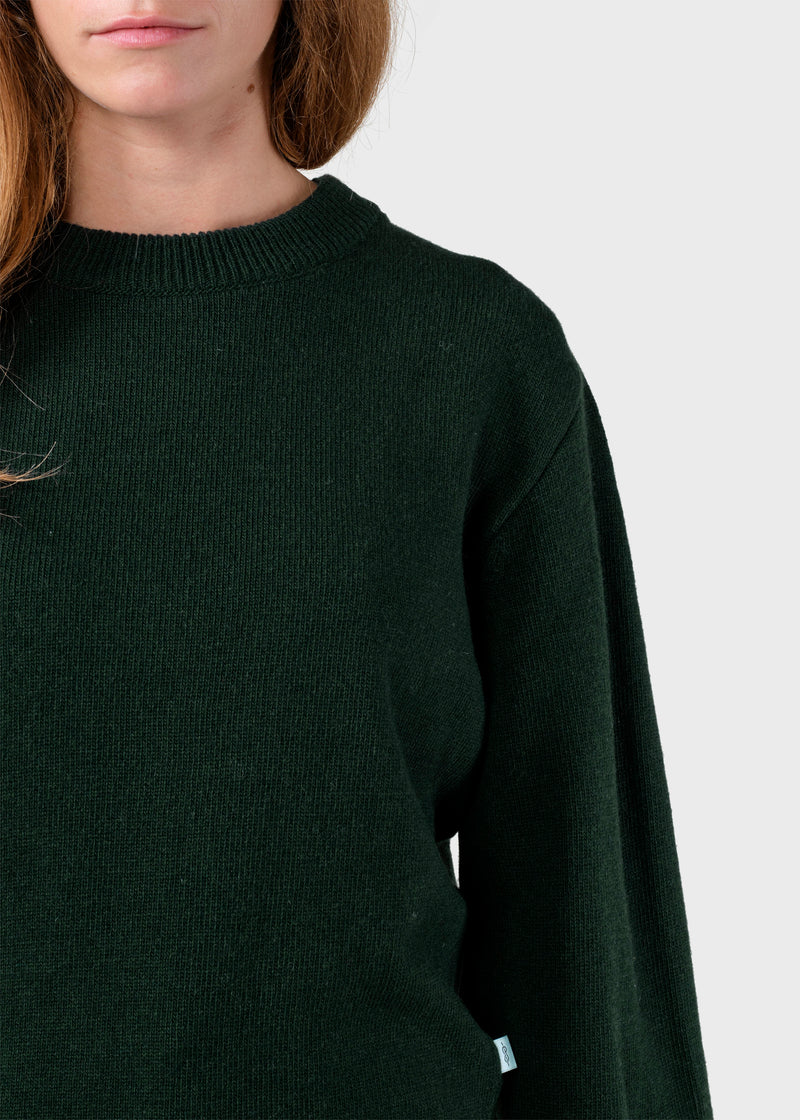 Klitmøller Collective ApS Sabine knit Knitted sweaters Moss Green