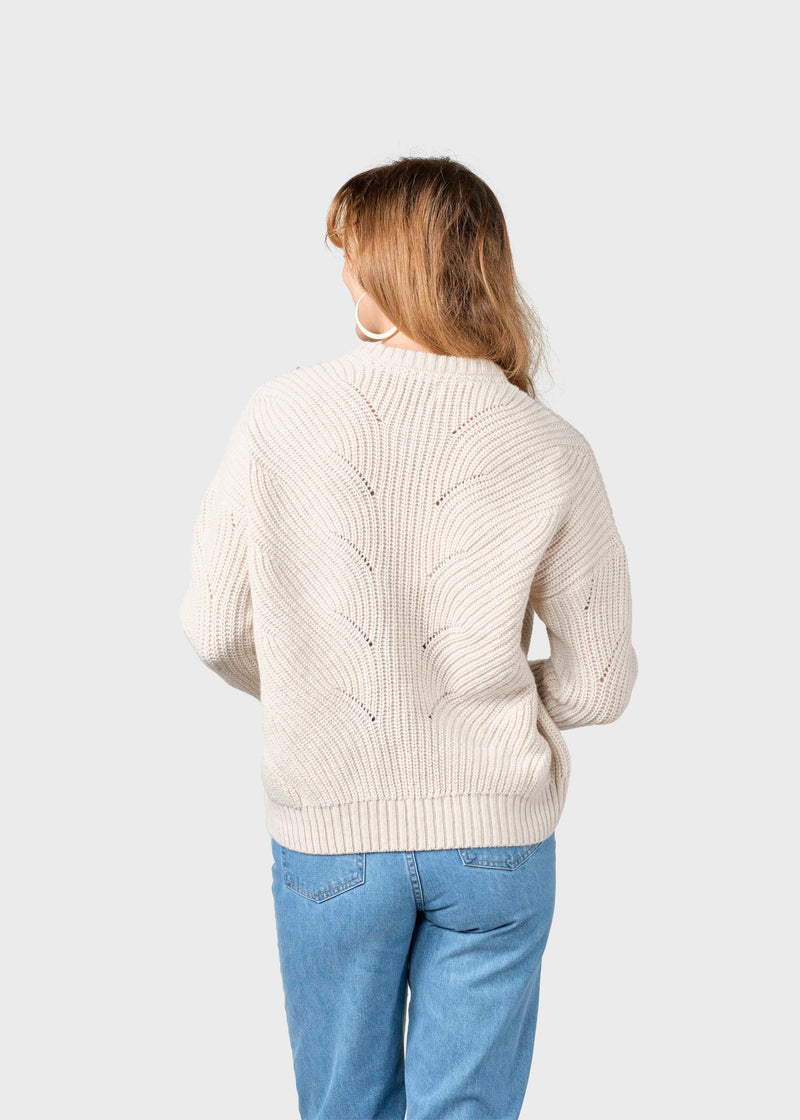 Klitmøller Collective ApS Sanna knit Knitted sweaters Pastel sand