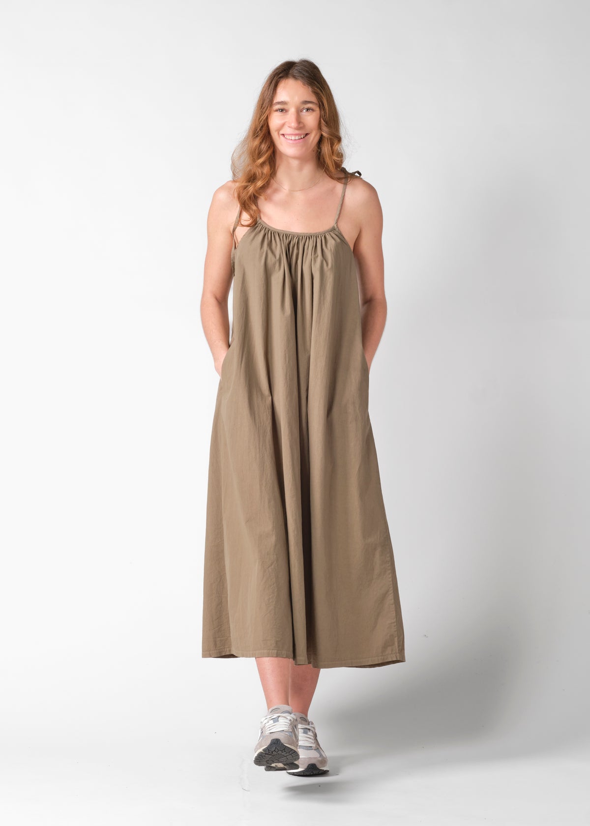Klitmøller Collective ApS Sanne dress GOTS Dress Cashew