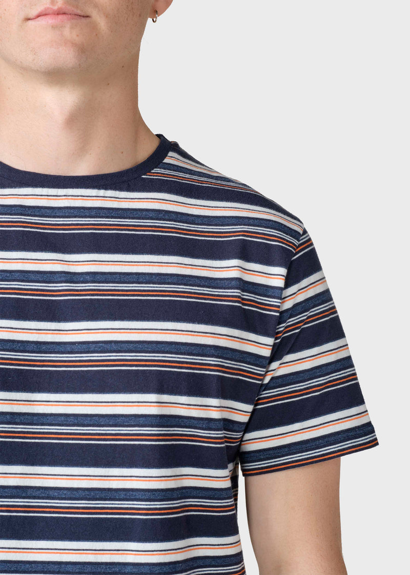 Klitmøller Collective ApS Serge tee  T-Shirts Navy tones