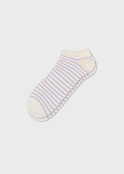 Klitmøller Collective ApS Short sock  Socks Cream/lilac
