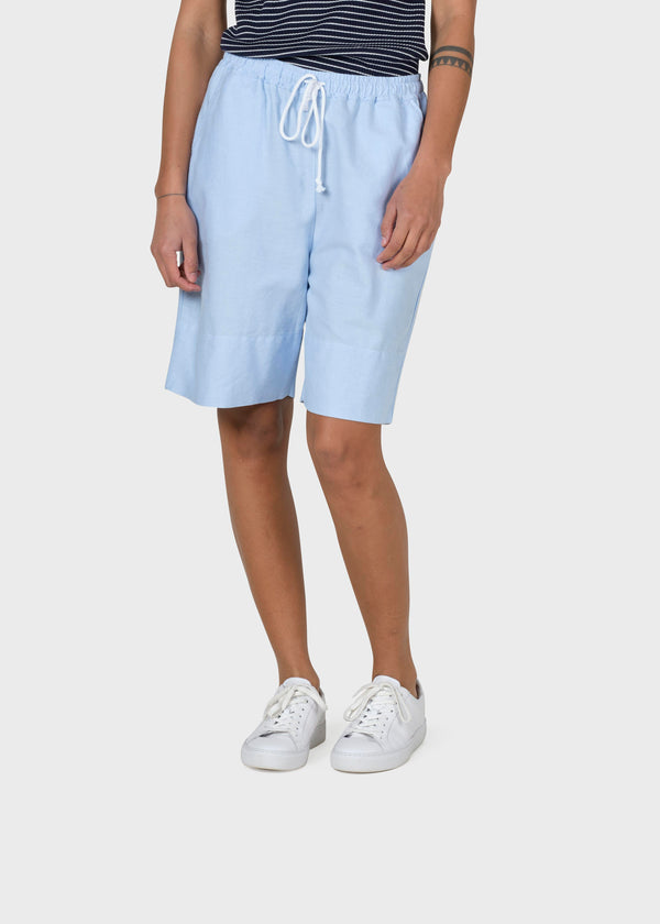 Klitmøller Collective ApS Sidse shorts Walkshorts Blue melange