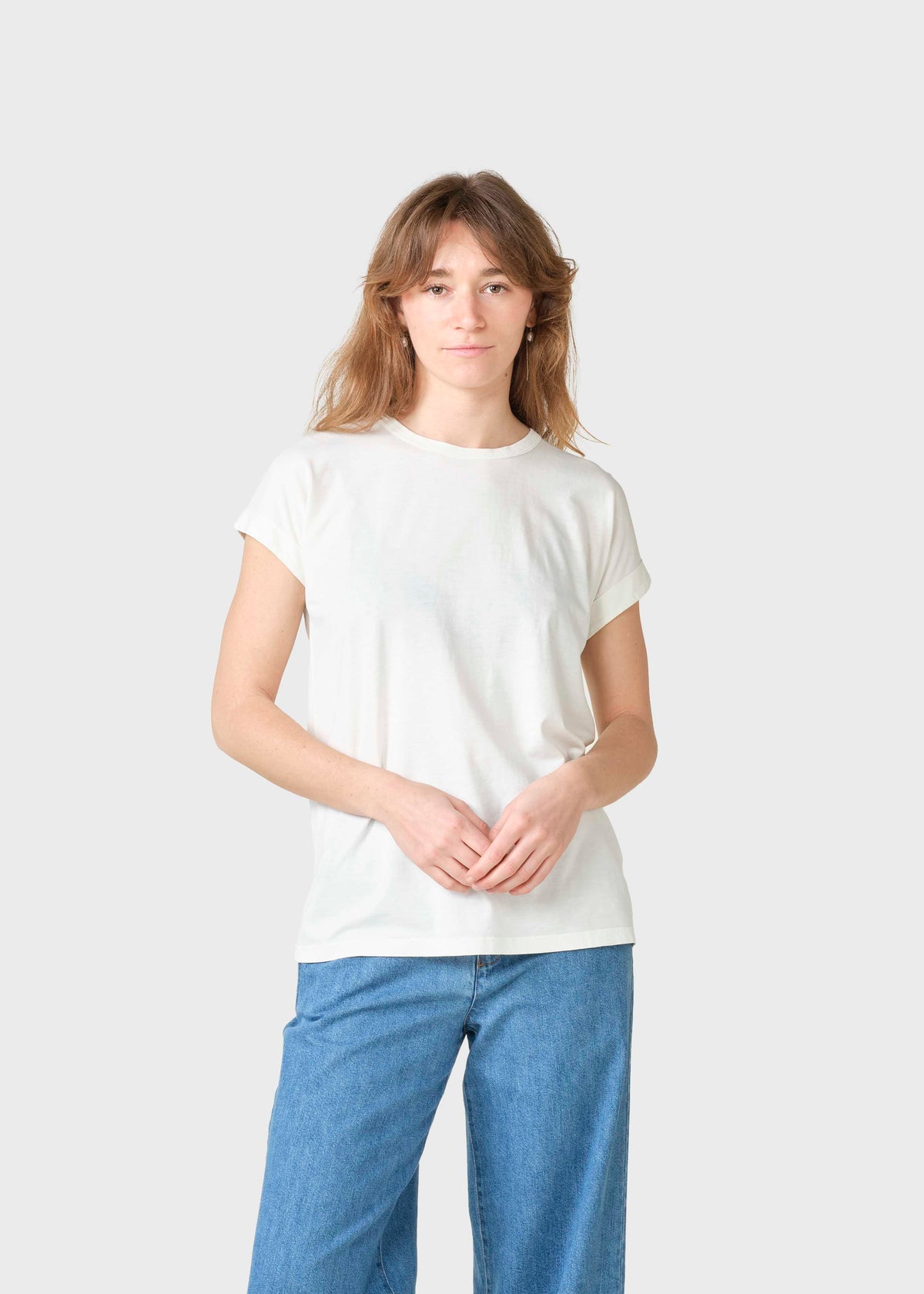 Klitmøller Collective ApS Sigrid tee T-Shirts Cream