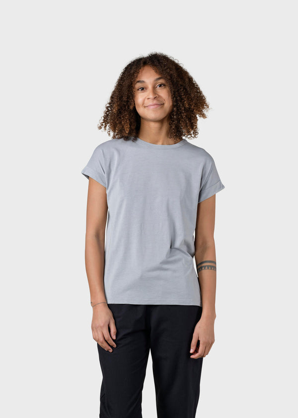 Klitmøller Collective ApS Sigrid tee T-Shirts Pastel grey