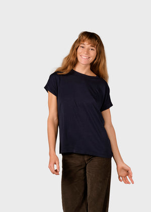 Klitmøller Collective ApS Sigrid tee OCS T-Shirts Navy