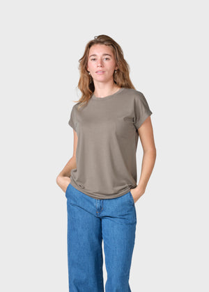 Klitmøller Collective ApS Sigrid tee OCS T-Shirts Taupe