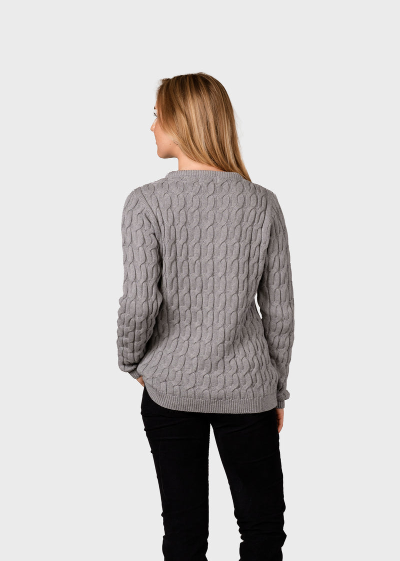 Klitmøller Collective ApS Sika Knit Knitted sweaters Light grey
