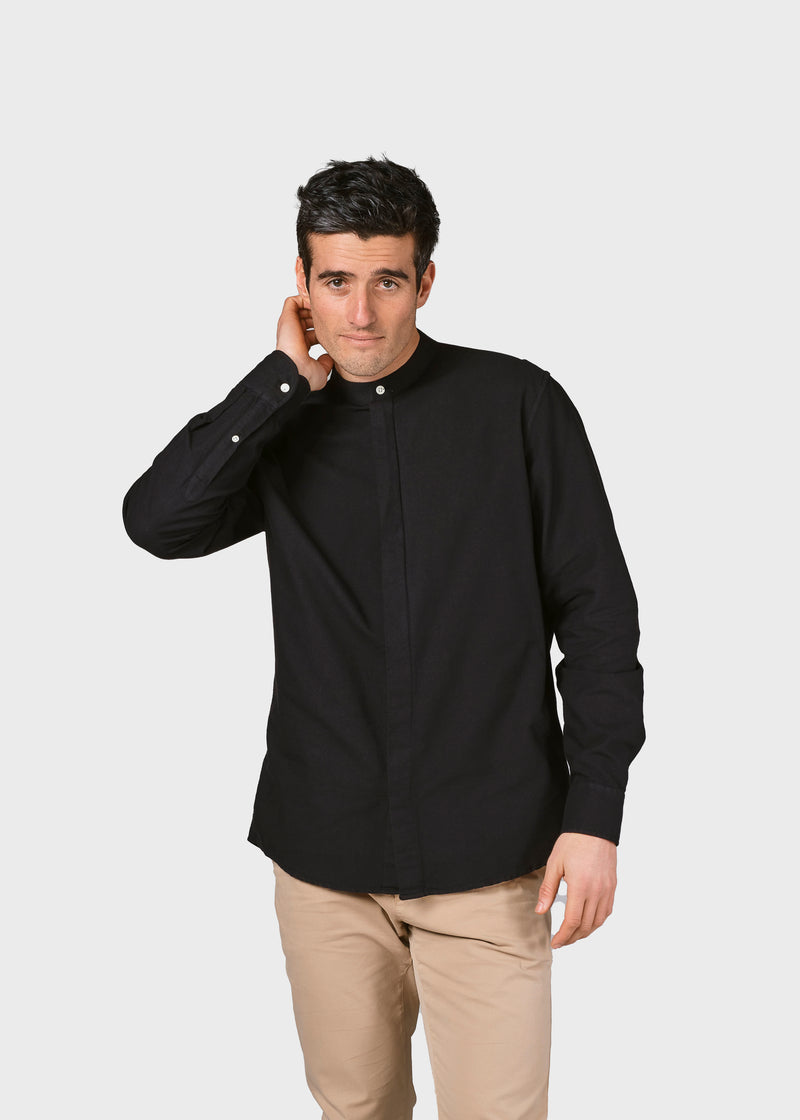Klitmøller Collective ApS Simon shirt Shirts Black