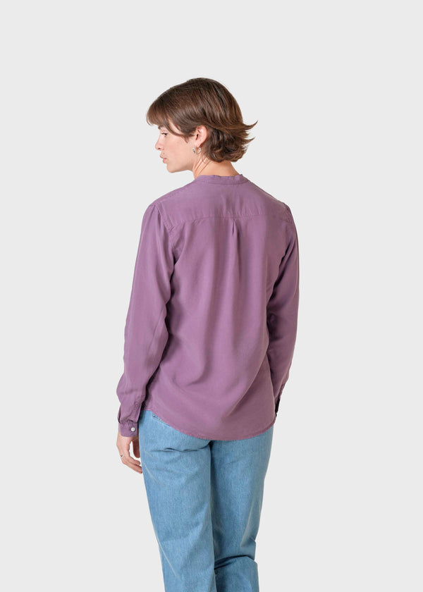 Klitmøller Collective ApS Simone shirt Shirts Dark berry