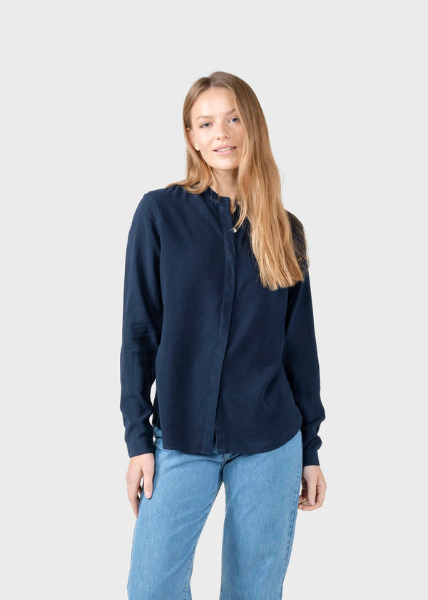 Klitmøller Collective ApS Simone shirt Shirts Navy