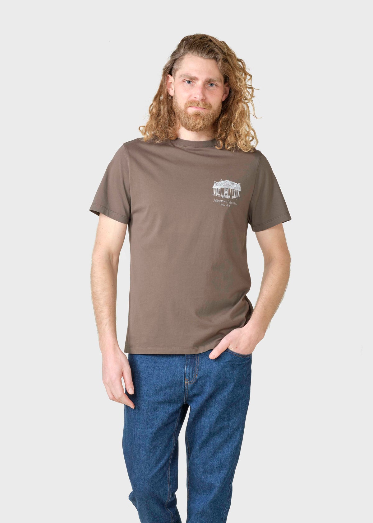 Klitmøller Collective ApS Since 2013 tee T-Shirts Taupe