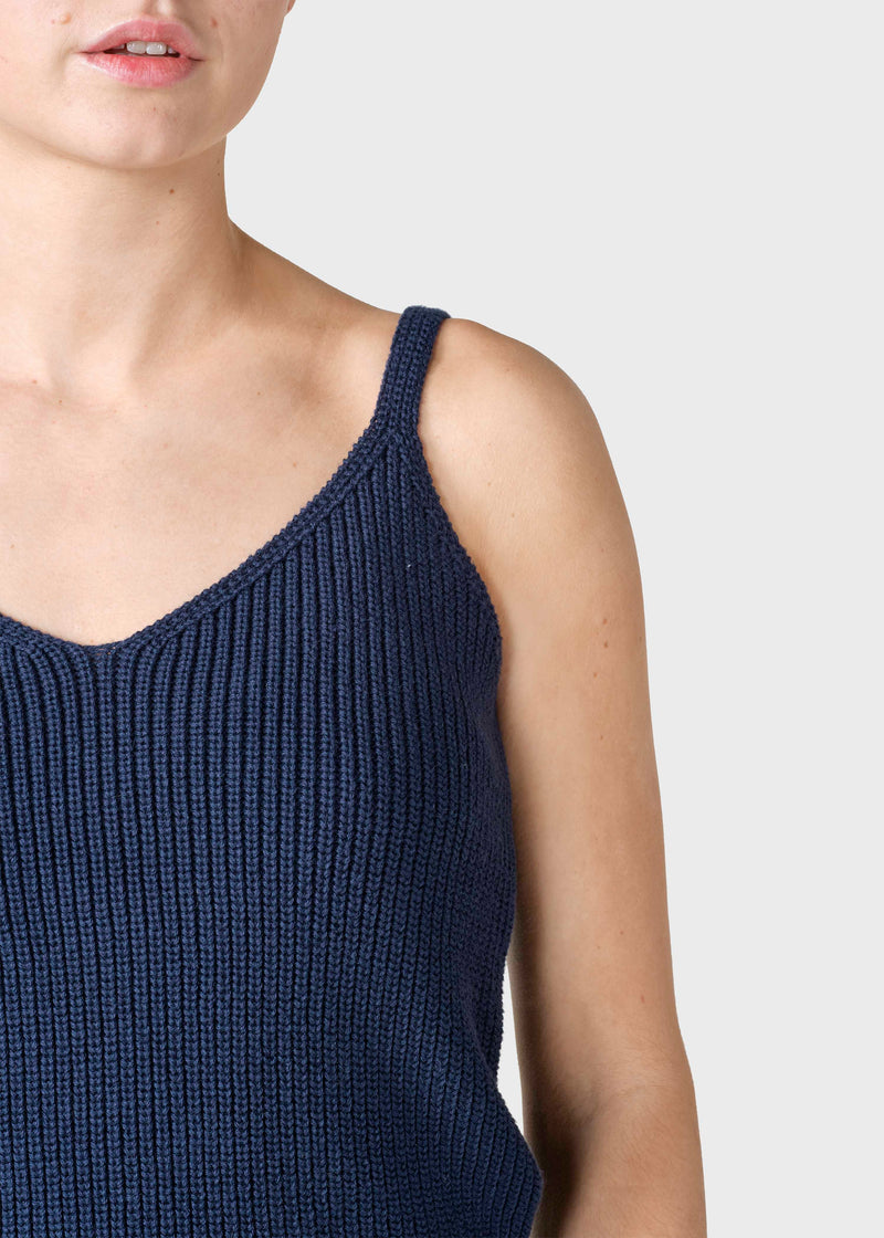 Klitmøller Collective ApS Sølve knit (top) Knitted sweaters Navy