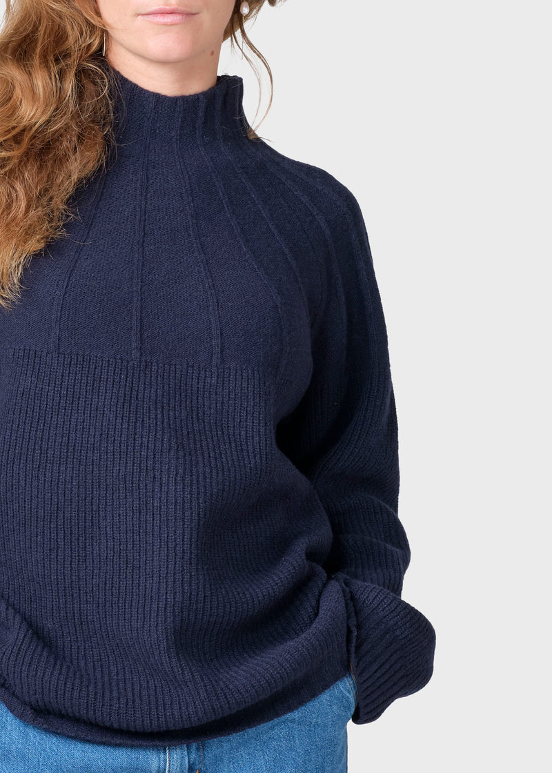 Klitmøller Collective ApS Stella knit  Knitted sweaters Navy