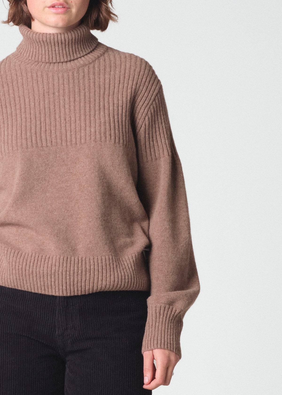 Klitmøller Collective ApS Svale knit Knitted sweaters Cashew